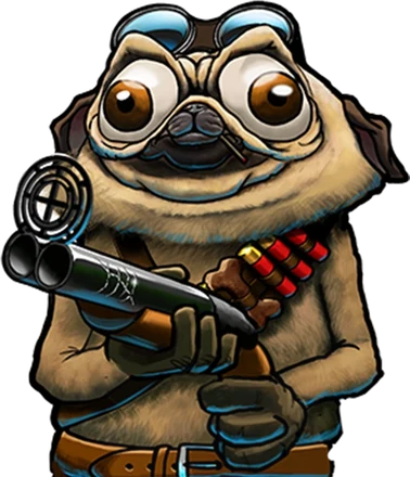 Pug Thugs character from the Nitropolis series