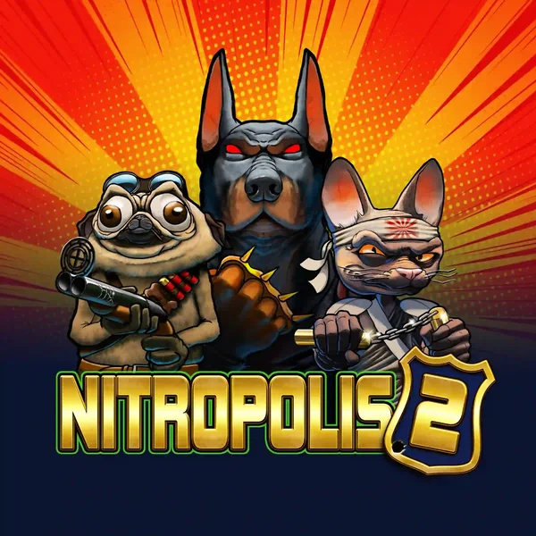 Nitropolis 2 slot artwork by ELK Studios